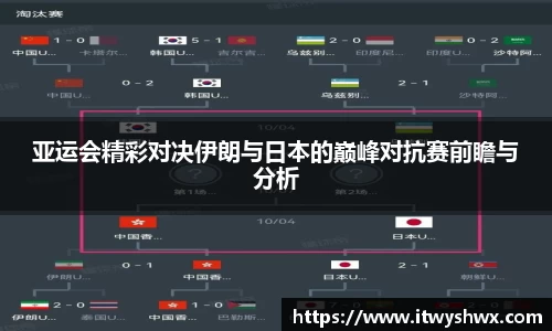 亚运会精彩对决伊朗与日本的巅峰对抗赛前瞻与分析